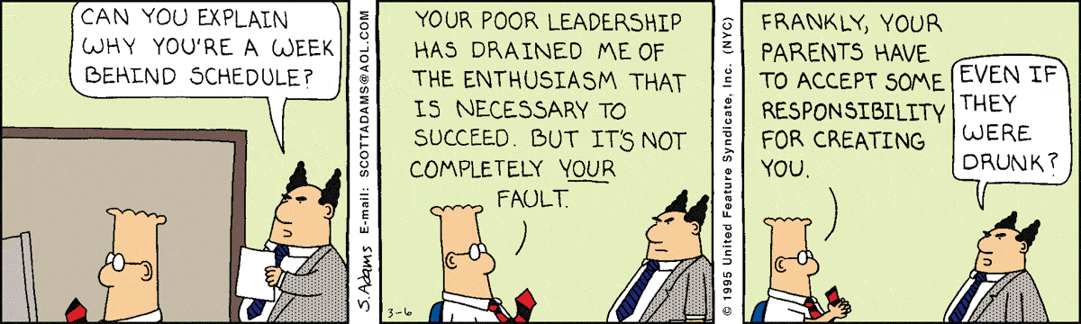 Dilbert Cartoon